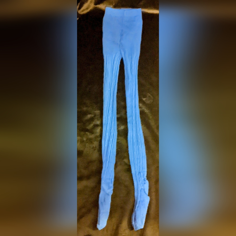 Gymboree Blue Tights- 10/12
